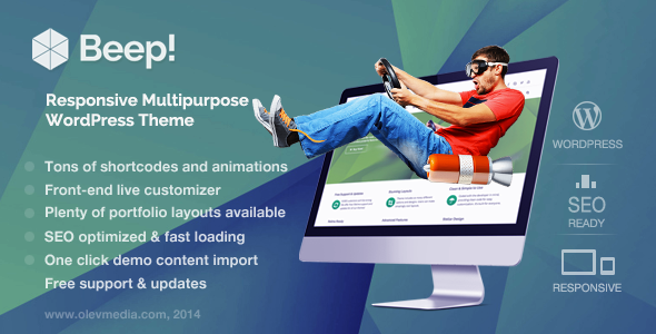 MetroStyle Responsive All Purpose WordPress Theme - 12