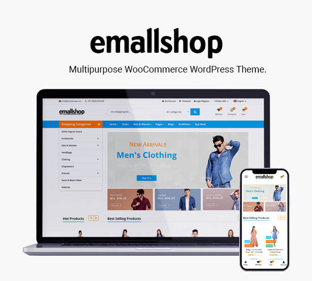 EmallShop - Responsive WooCommerce WordPress Theme