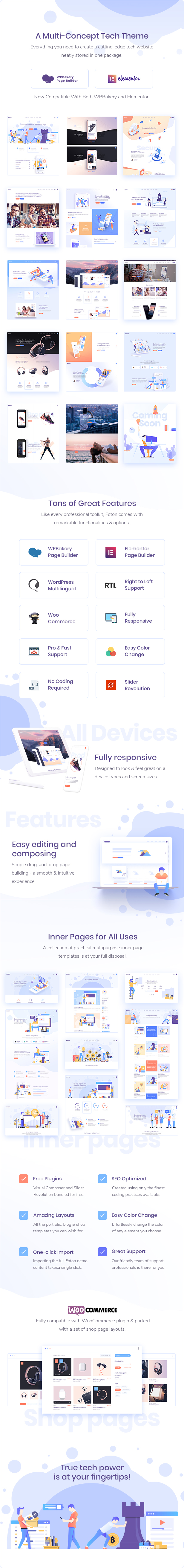 Foton - Software and App Landing Page Theme - 2