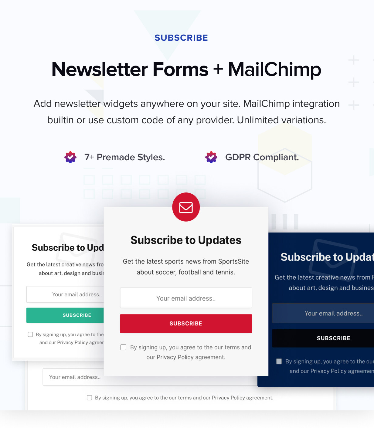 Newsletter & Mailchimp
