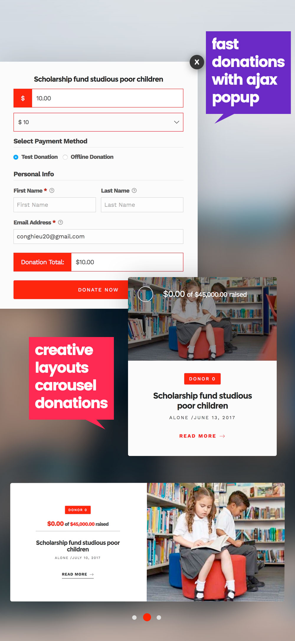 Alone – Charity Multipurpose Non-profit WordPress Theme - 3