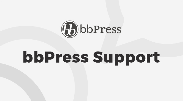 bbPress Support