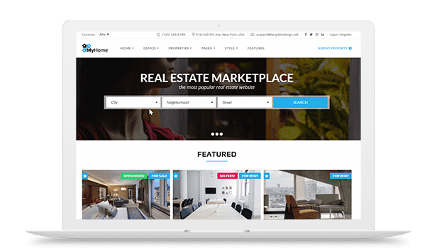 MyHome Real Estate WordPress - 12