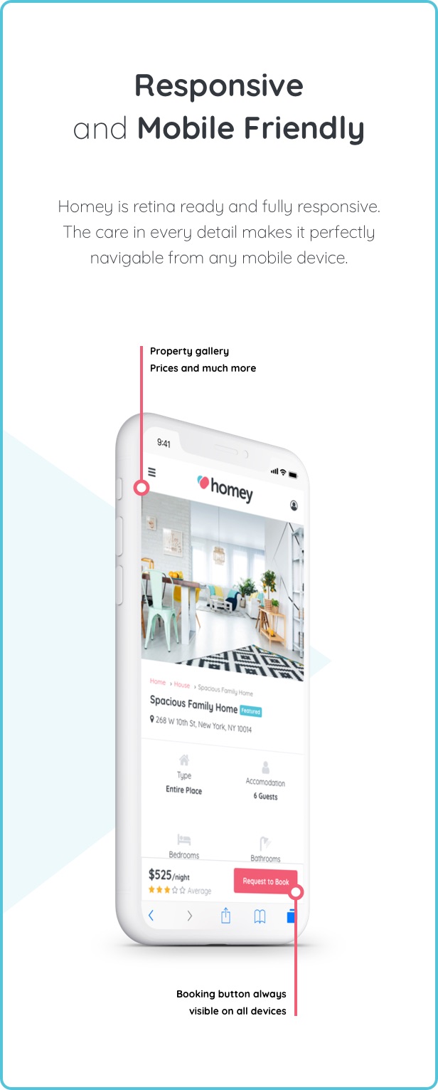 Homey - Booking and Rentals WordPress Theme - 15