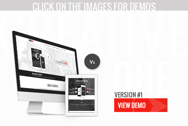 North - One Page Parallax WordPress Theme - 14