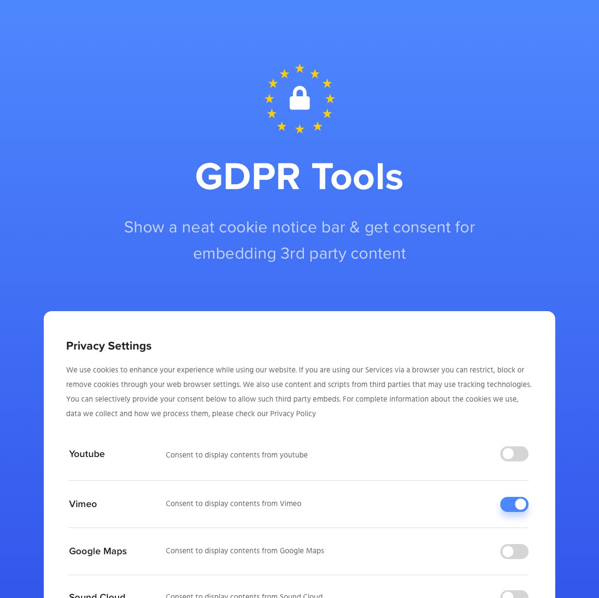 GDPR Tools