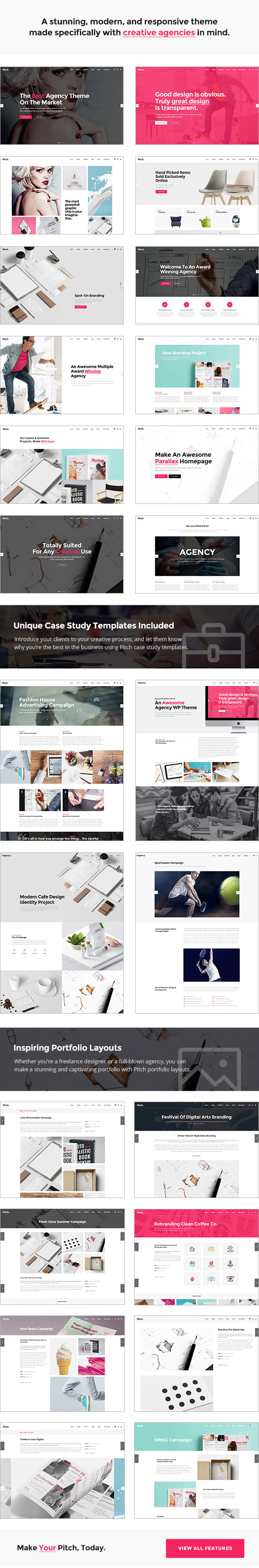 Pitch - Digital Agency & Freelancer Theme - 1