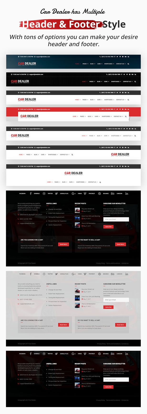 Car Dealer - Automotive Responsive WordPress Theme - 34