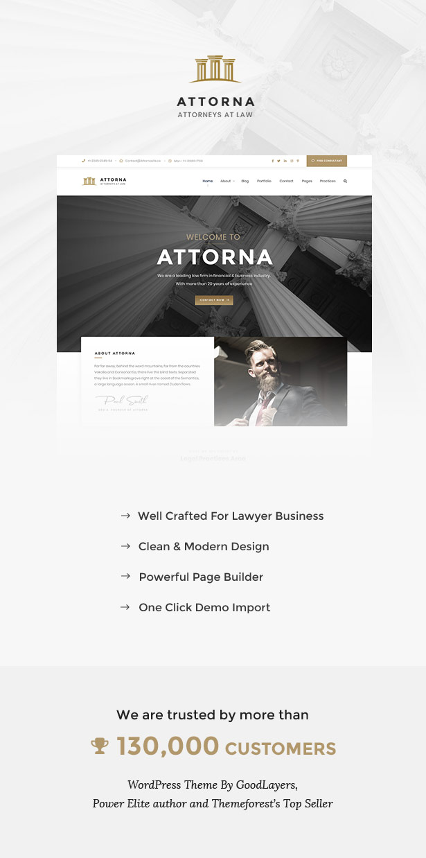 Attorna - Law, Lawyer & Attorney - 1