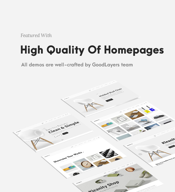 Kleanity - Minimalist WordPress Theme / Creative Portfolio - 4