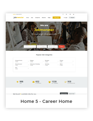 Jobmonster Job Board WordPress Theme