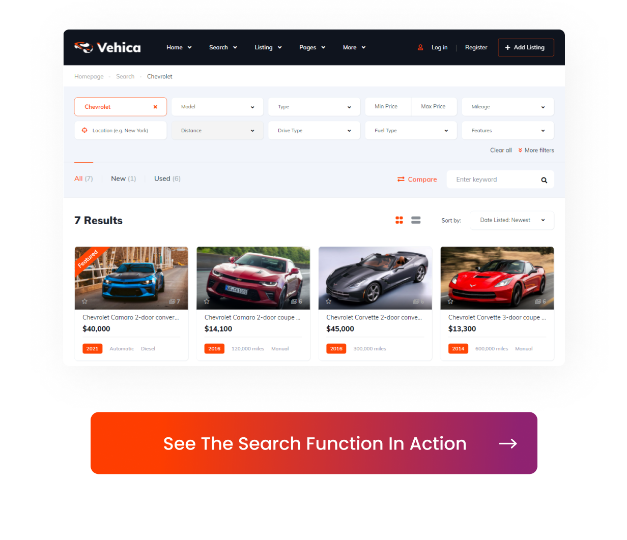 Vehica - Car Dealer & Directory Listing - 6