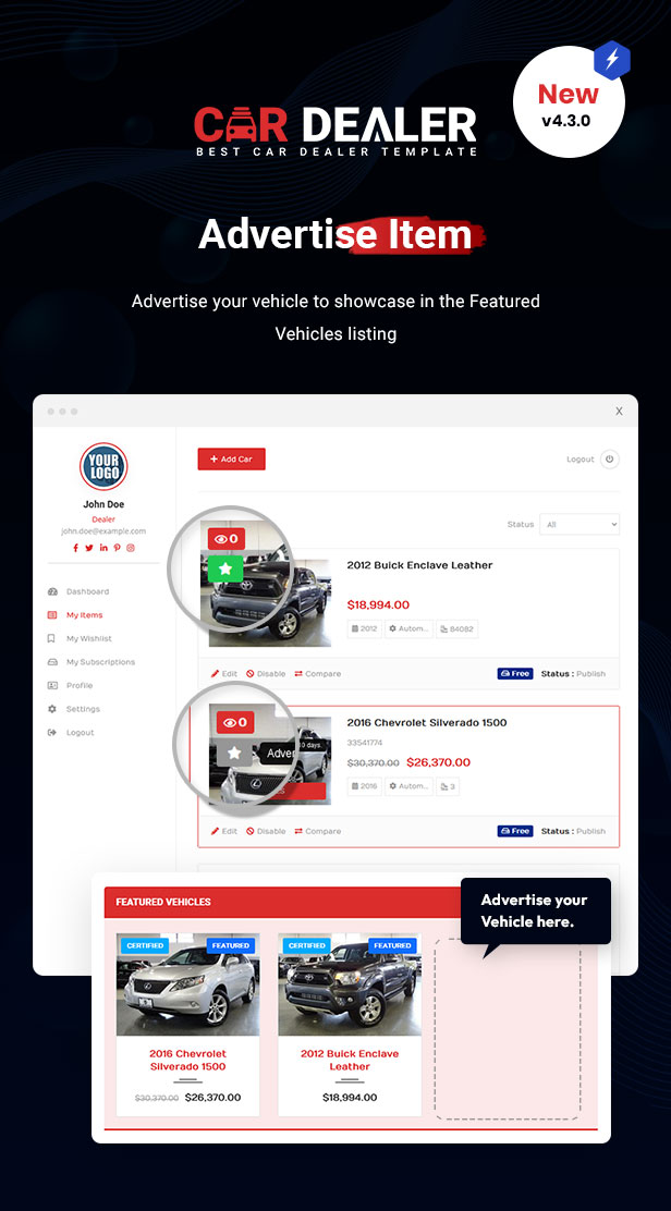 Car Dealer - Automotive Responsive WordPress Theme - 1