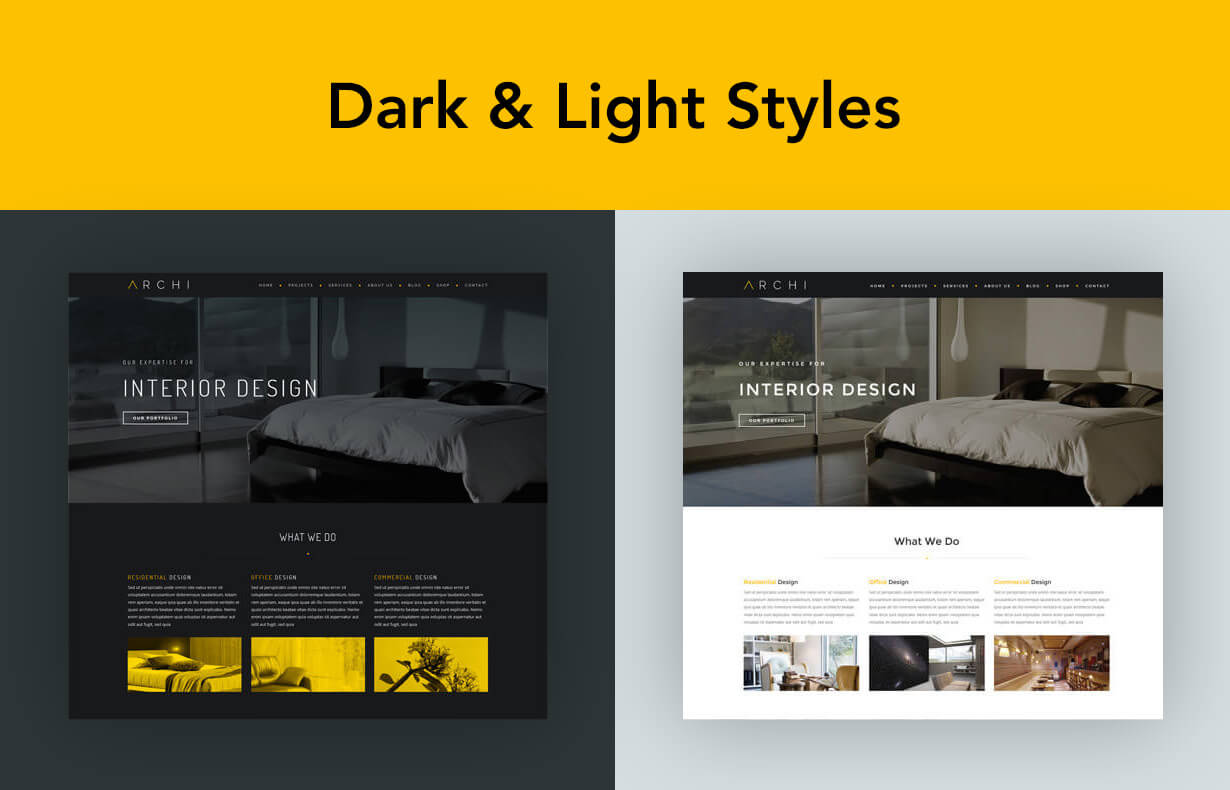 Archi - Interior Design WordPress Theme - 4