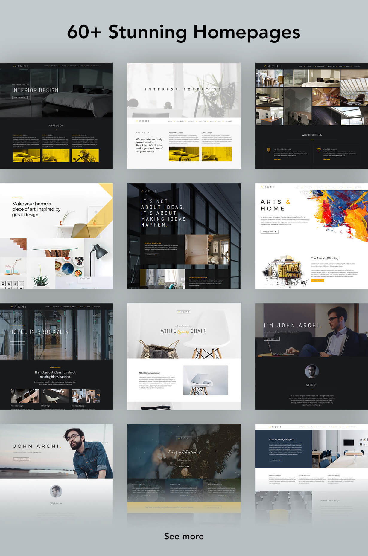 Archi - Interior Design WordPress Theme - 8