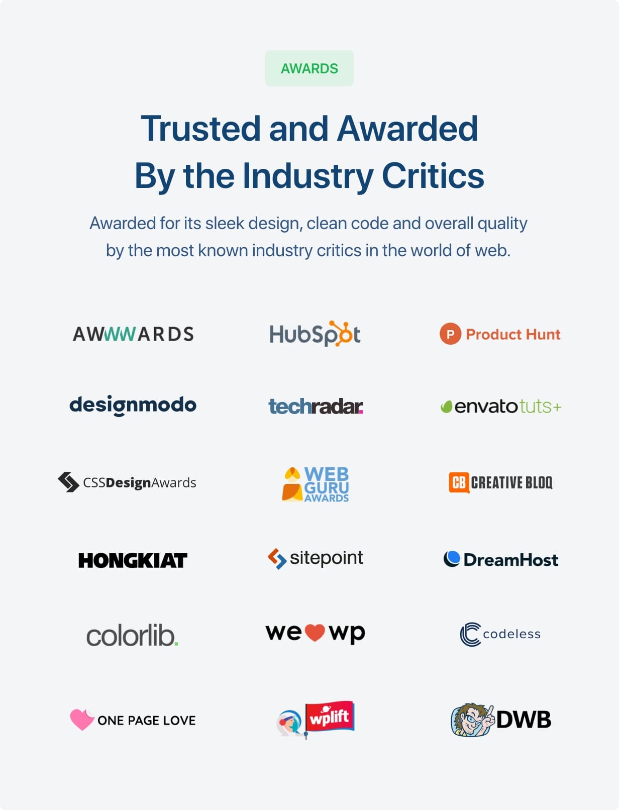 Trusted and Awarded By the Industry Critics