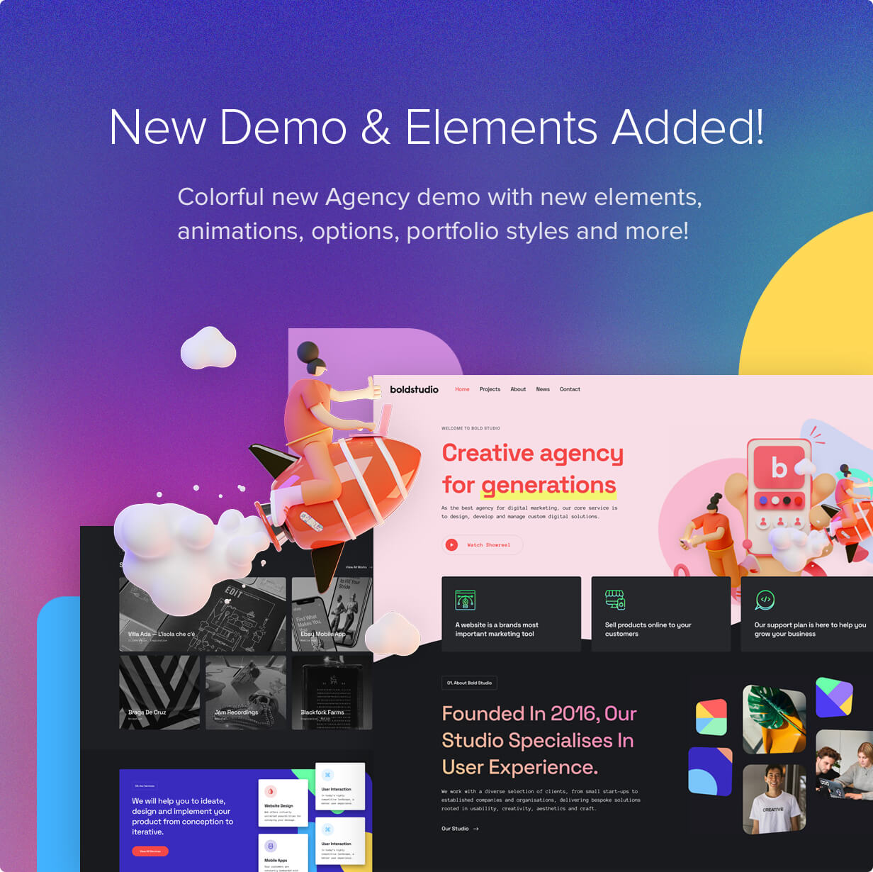 Creative Portfolio WordPress Theme