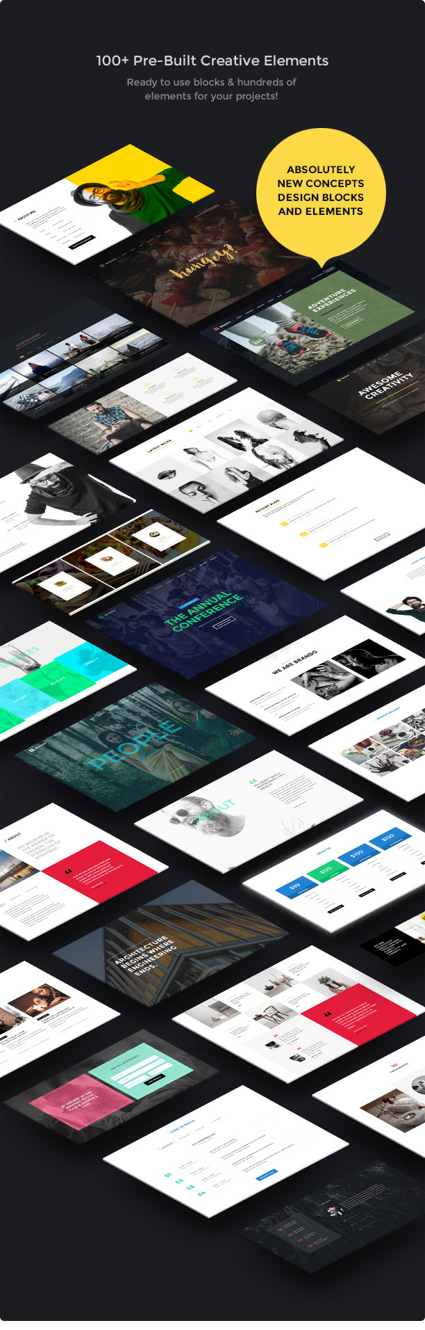 Brando Responsive and Multipurpose OnePage WordPress Theme - 22