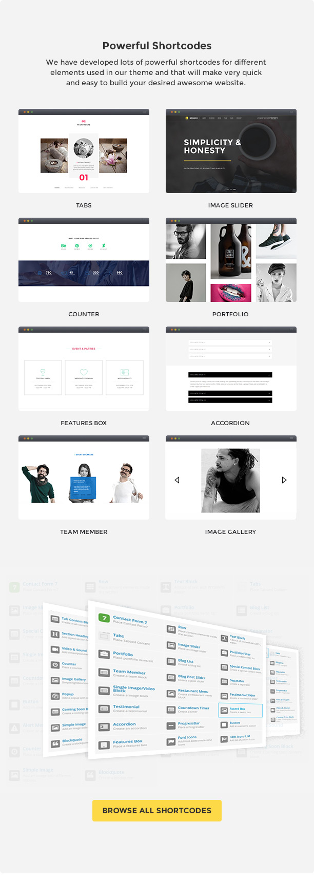 Brando Responsive and Multipurpose OnePage WordPress Theme - 18