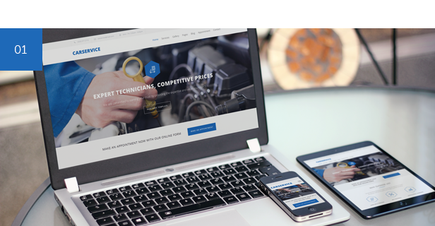 car repair, mechanic garage, auto service WordPress Theme