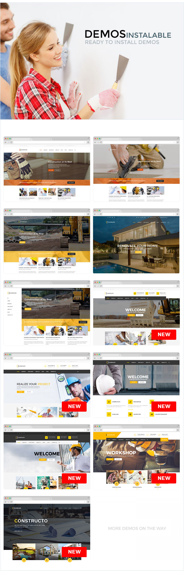 Constructo - Construction WordPress Theme - 10