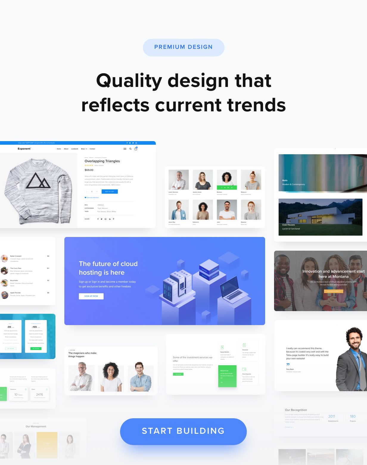 100+ High Quality Design Layouts