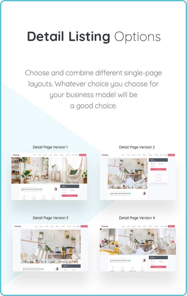 Homey - Booking and Rentals WordPress Theme - 20