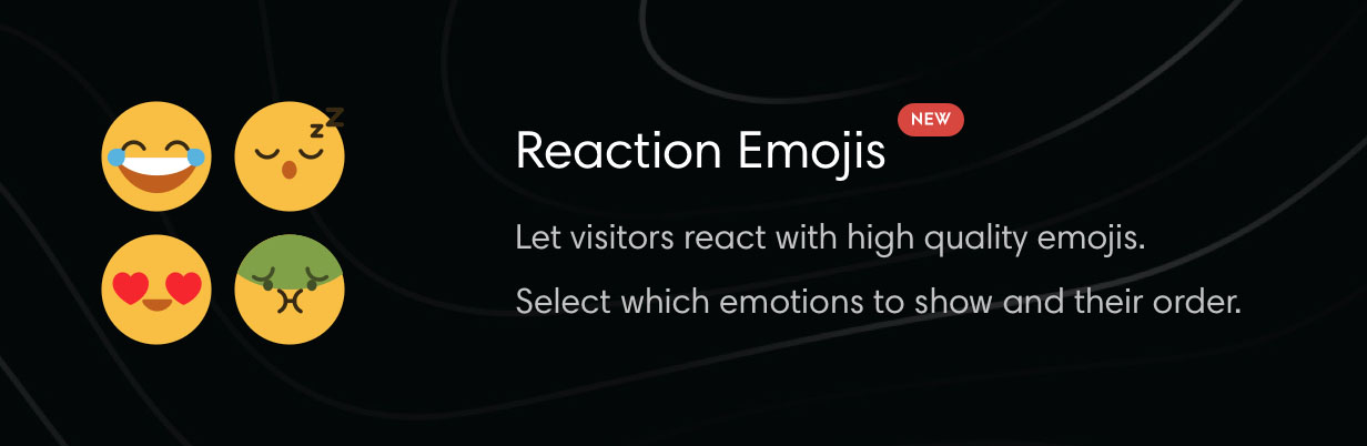 Theme with Emoji reactions