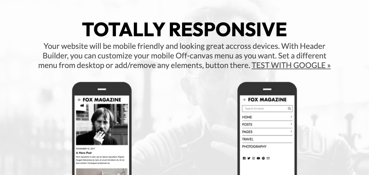 The Fox Mobile Friendly WordPress Theme