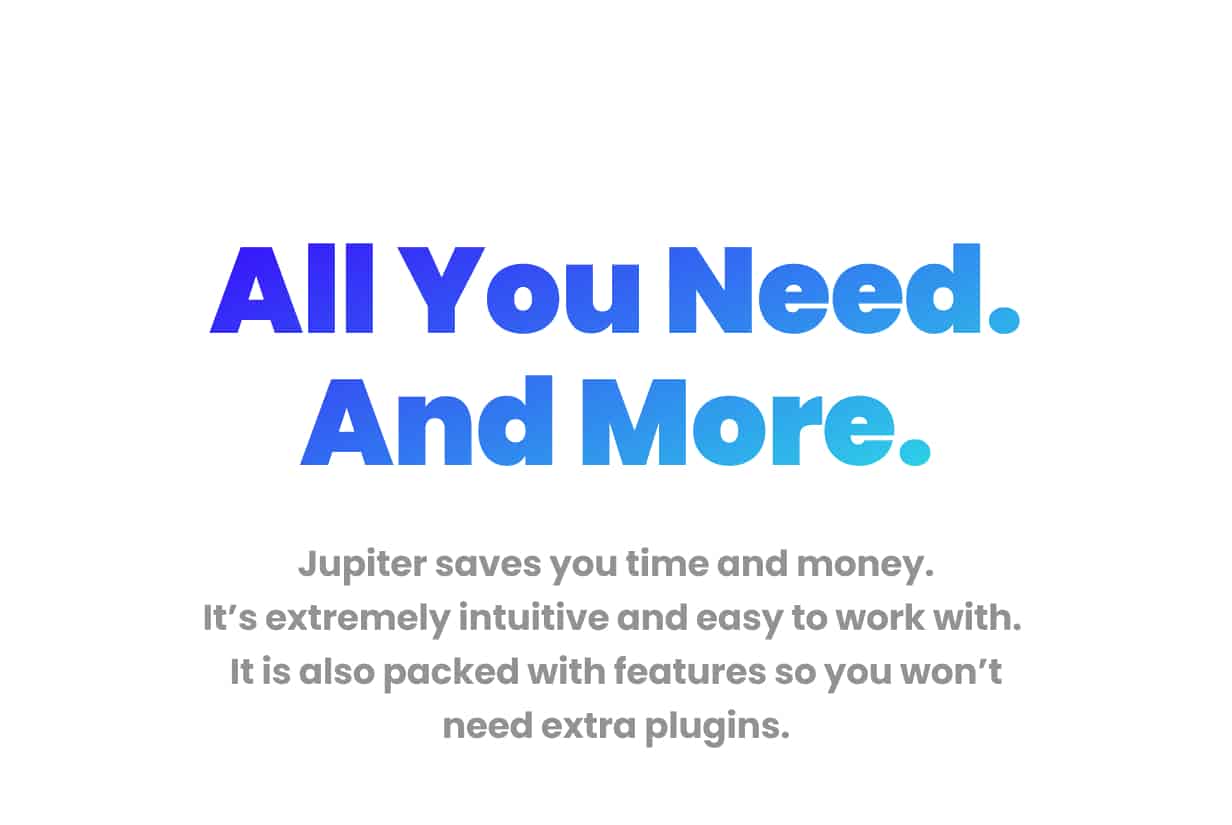 JupiterX - Website Builder For WordPress & WooCommerce - 4