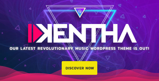 Kentha Music WordPress Theme