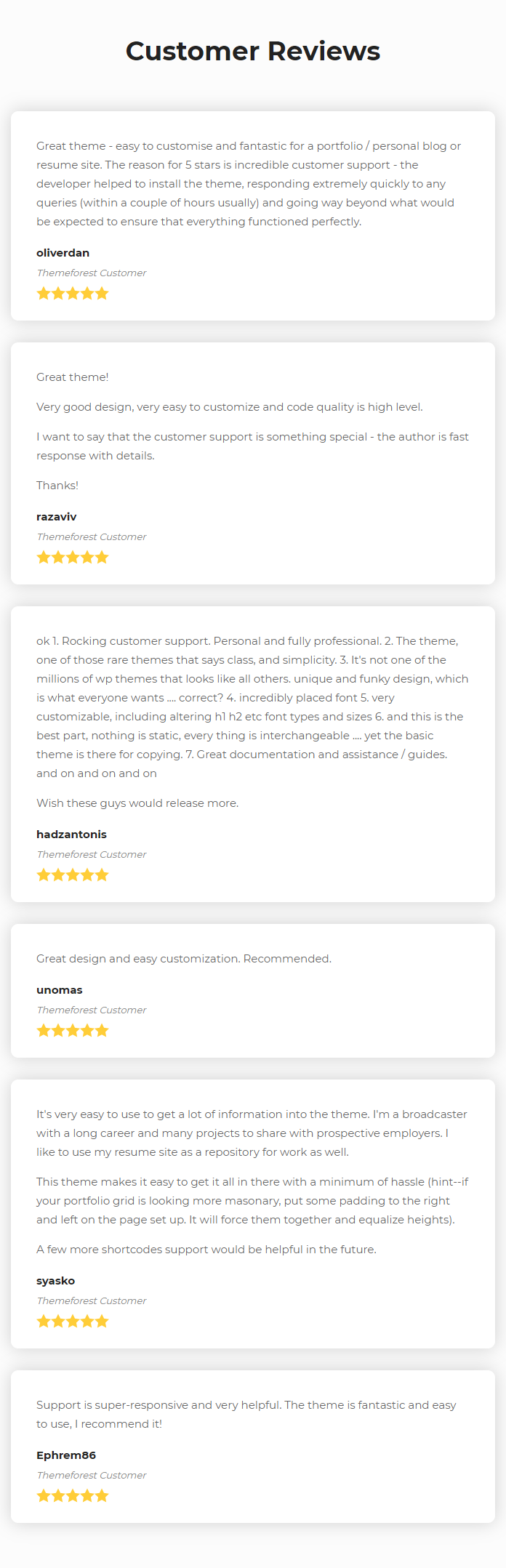 Kerge Resume WordPress Theme - 6