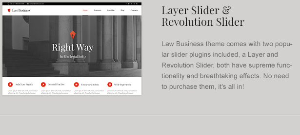 WP Slider Plugins for Legal Theme