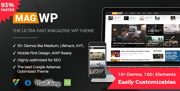 Magazine WordPress Theme