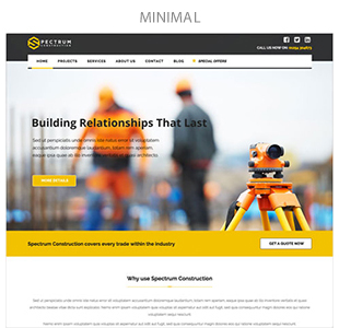 Spectrum - Multi-Trade Construction Business Theme - 8