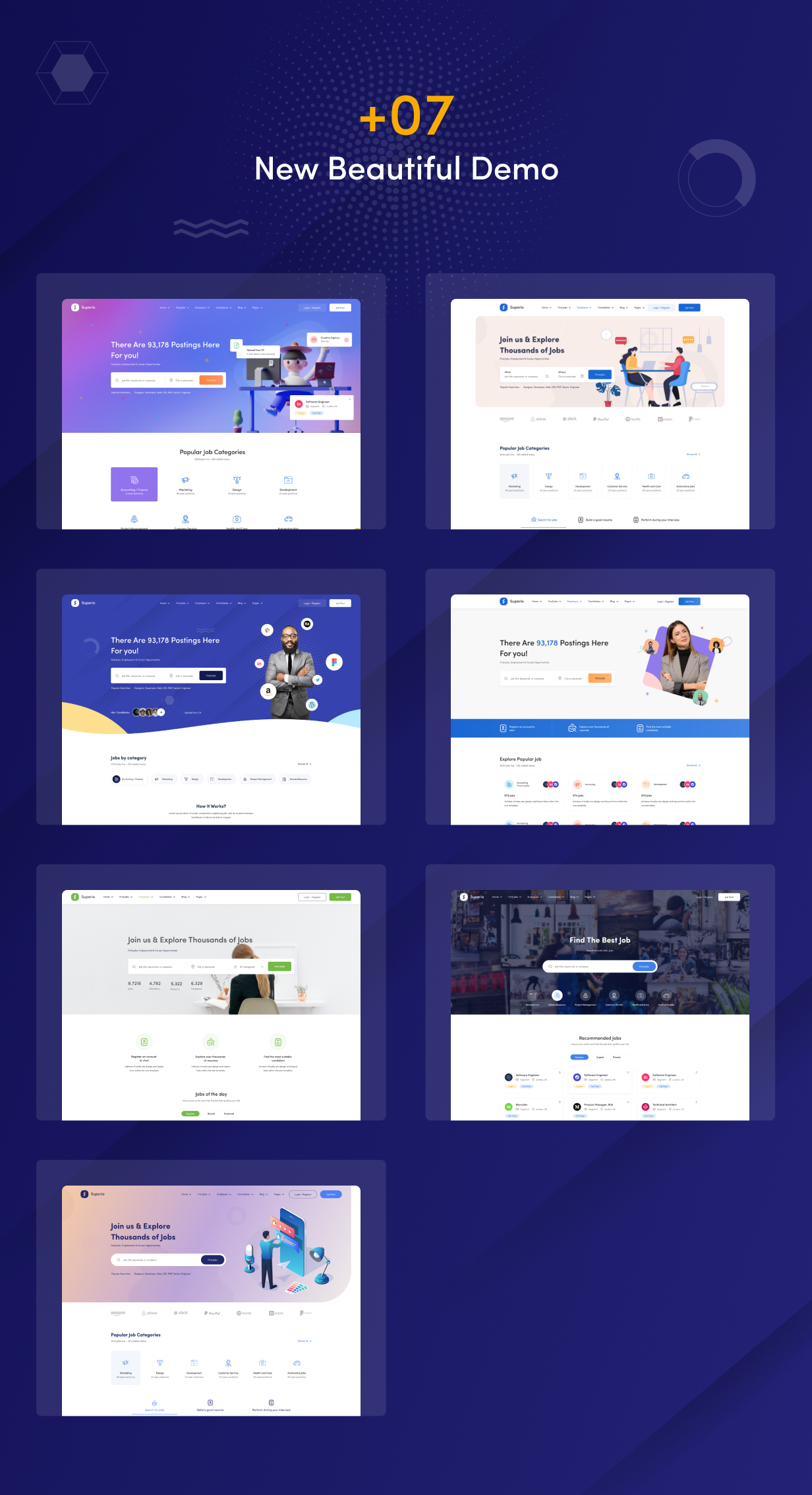 Superio – Job Board WordPress Theme - 4