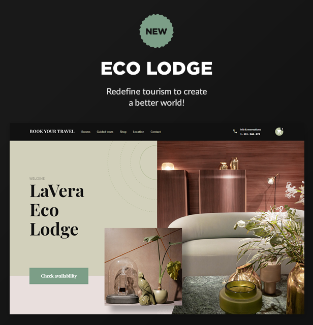 NEW: Eco Lodge