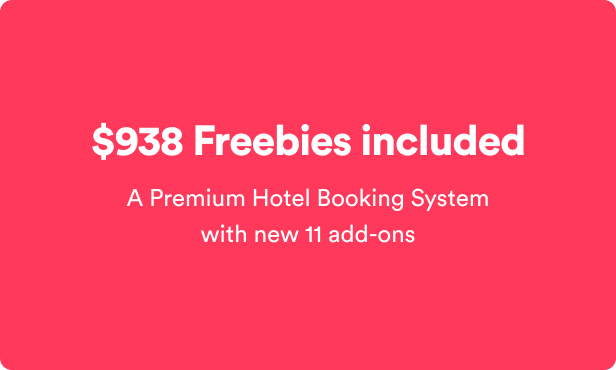 $938 worth of Booking Add-ons Added