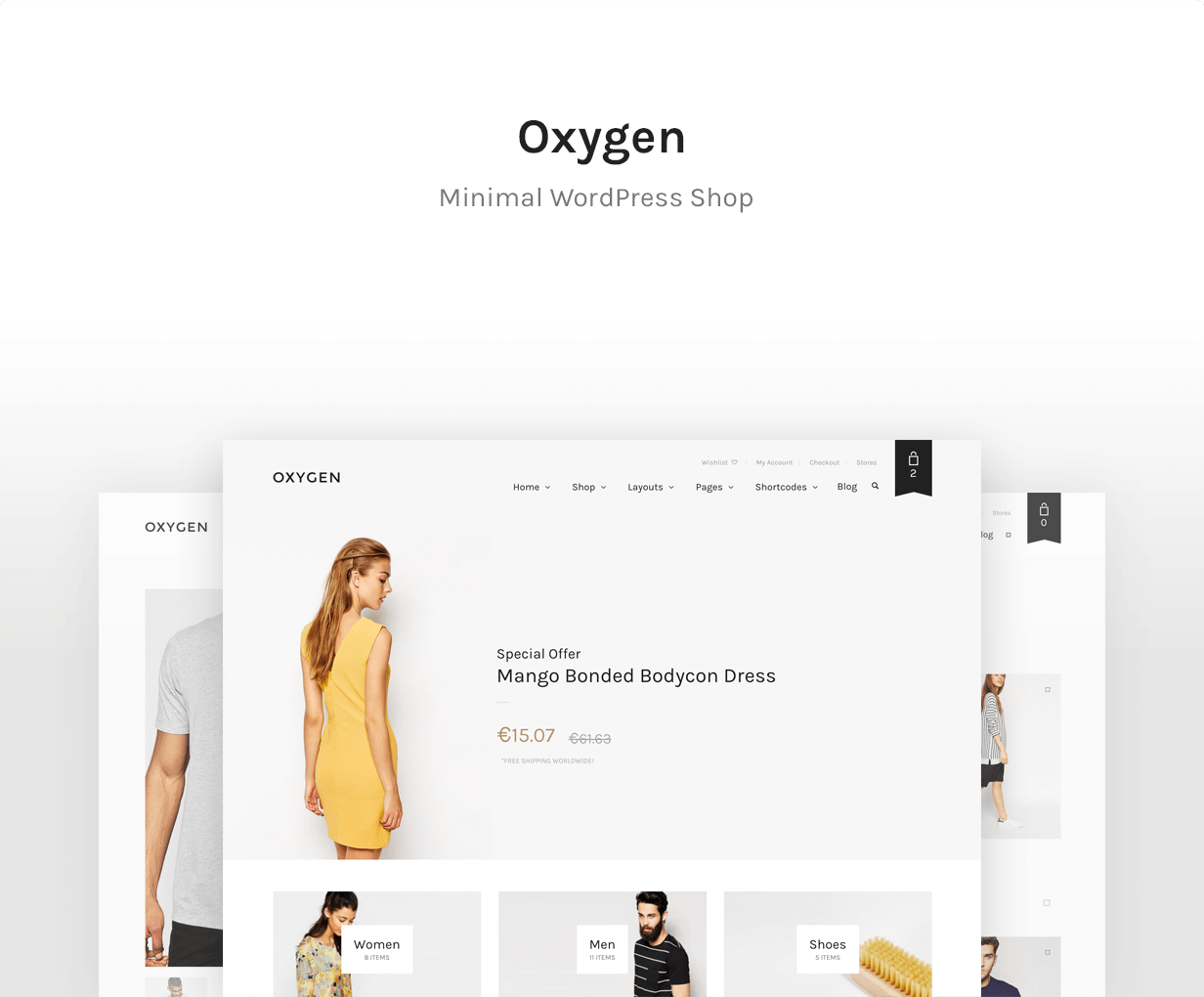 Oxygen — Best WooCommerce theme