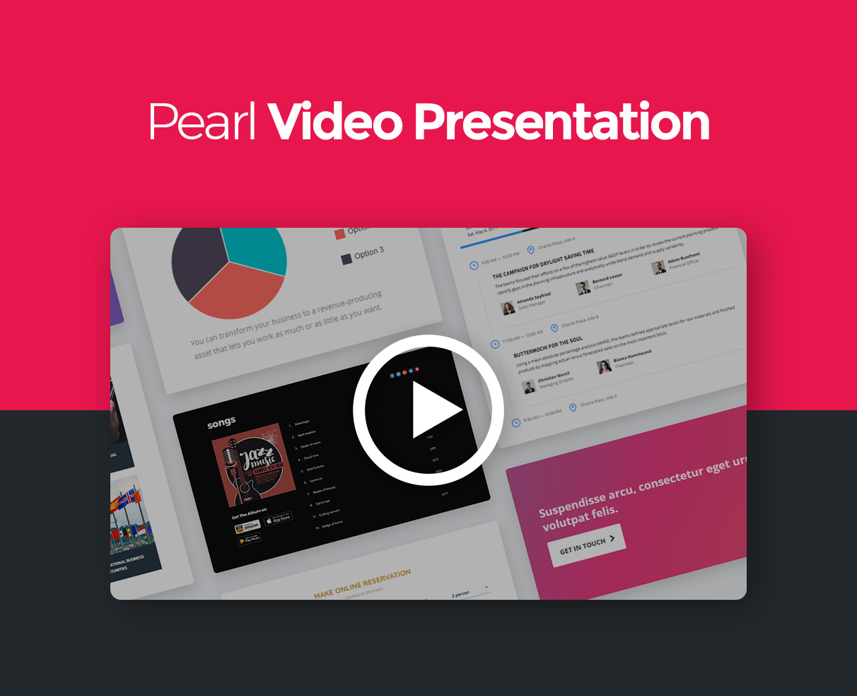 Pearl - Corporate Business WordPress Theme - 1