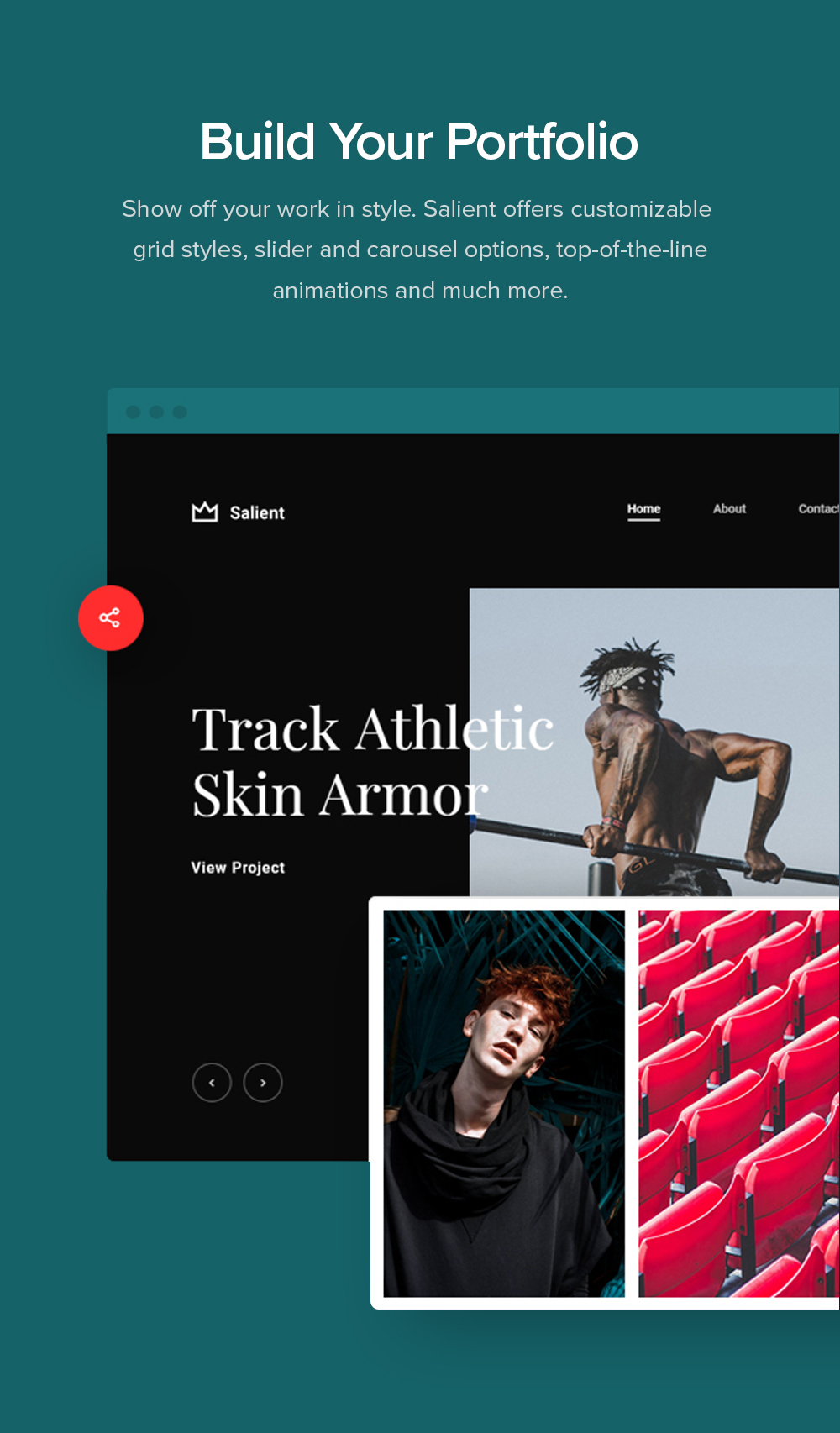 wordpress portfolio theme