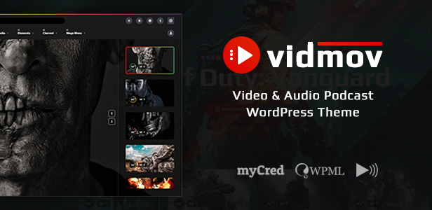 VidoRev - Video WordPress Theme - 1
