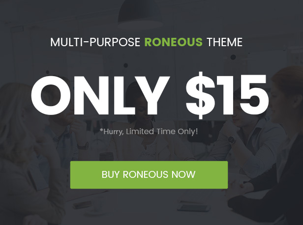 Roneous Creative Multi-Purpose WordPress Theme