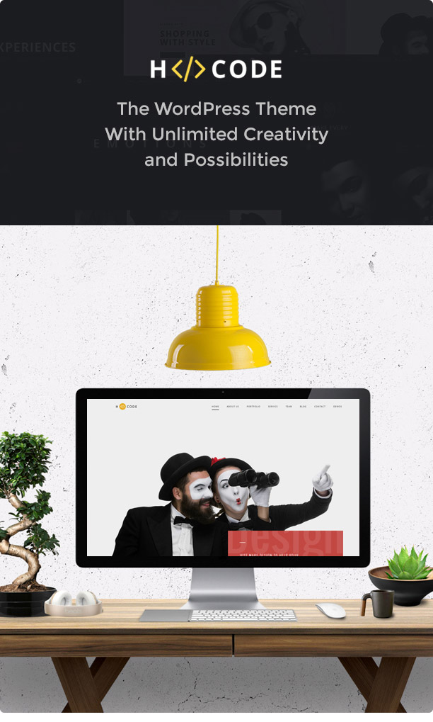 H-Code Responsive & Multipurpose WordPress Theme - 6