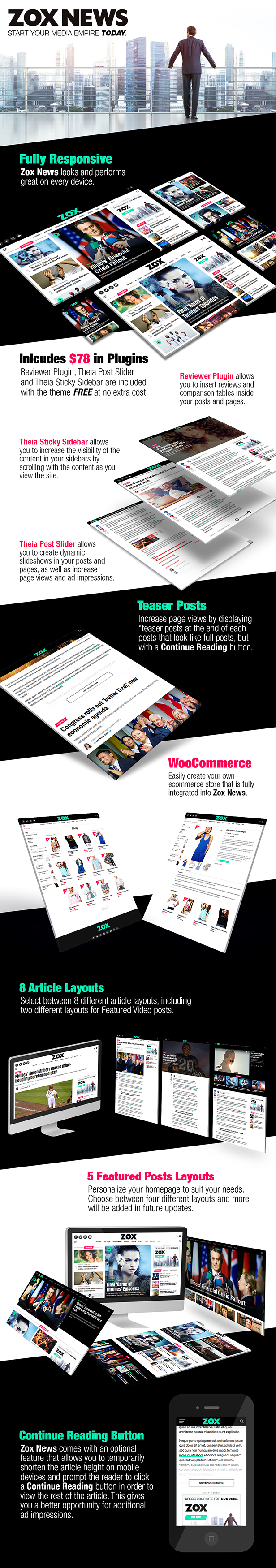 Zox News - Professional WordPress News & Magazine Theme - 1