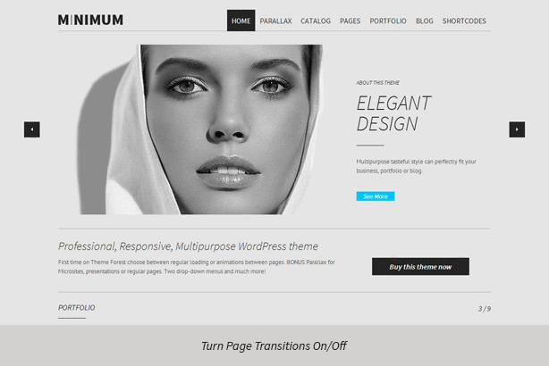 MINIMUM - Professional WordPress Theme - 6