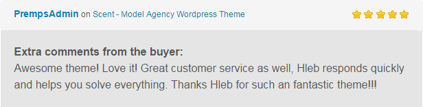 customer review