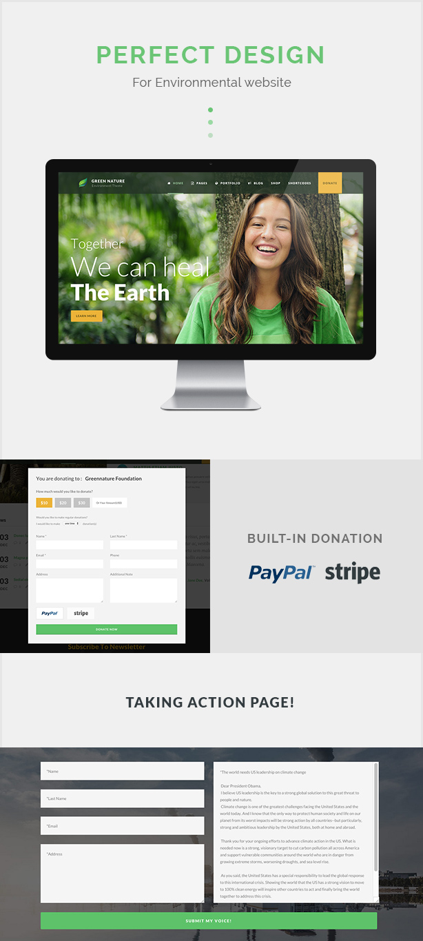 Green Nature - Environmental / Nonprofit WordPress - 1