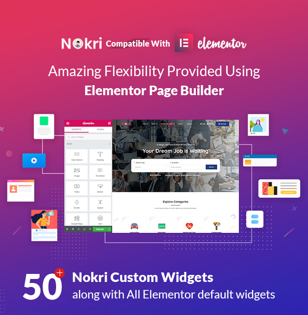 nokri elementor compatible