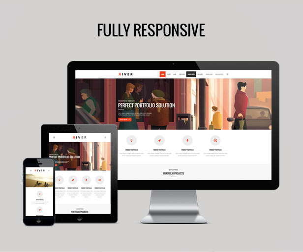 River - Retina Multi-Purpose WordPress Theme - 1